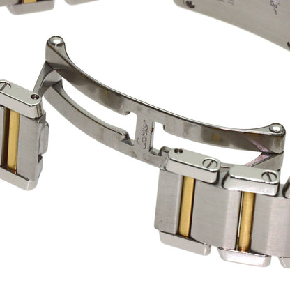 CARTIER Tank francaise SM Watches W51007Q4 Stainless Steel/SSxK18YG Ladies