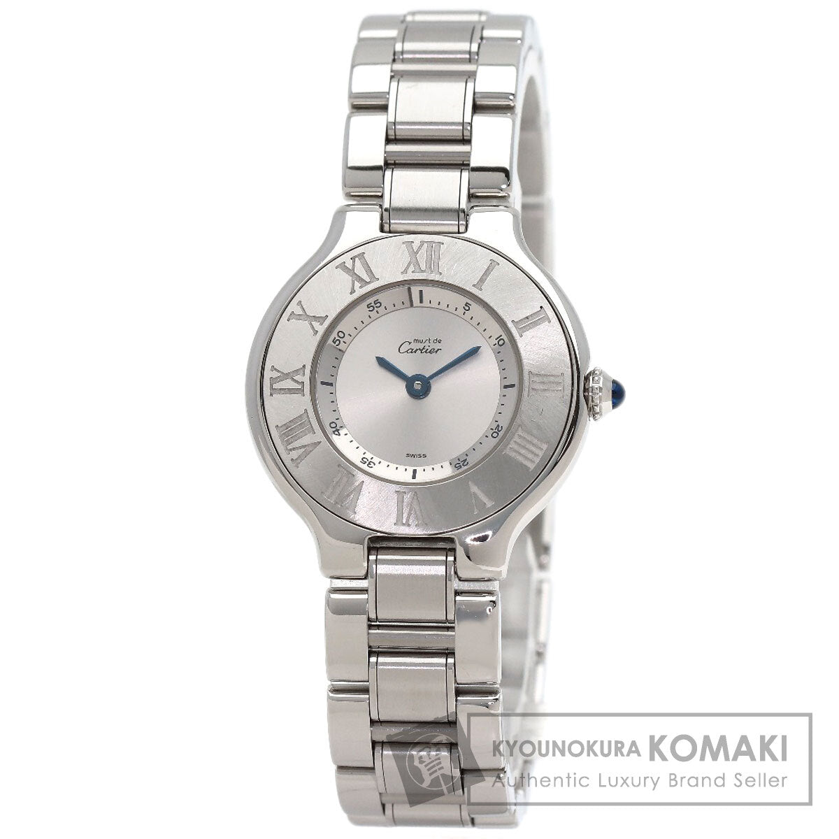CARTIER Must21 SM Watches W10109T2 Stainless Steel/Stainless Steel Ladies