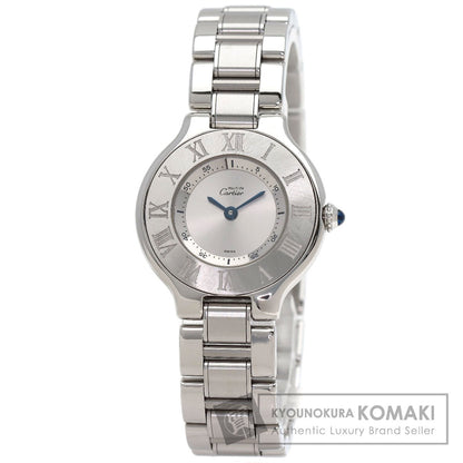CARTIER Must21 SM Watches W10109T2 Stainless Steel/Stainless Steel Ladies