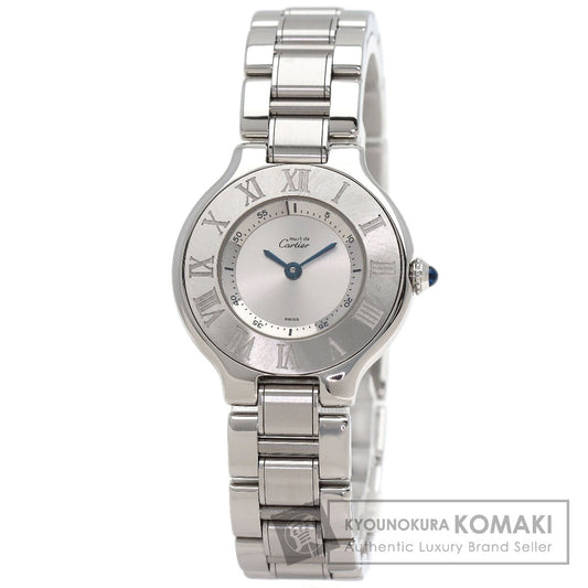 CARTIER Must21 SM Watches W10109T2 Stainless Steel/Stainless Steel Ladies