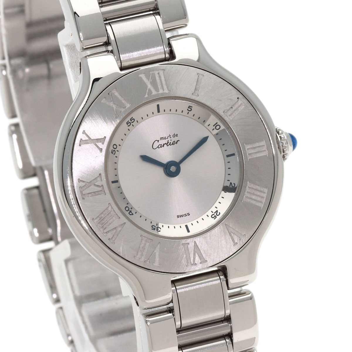 CARTIER Must21 SM Watches W10109T2 Stainless Steel/Stainless Steel Ladies