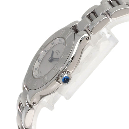 CARTIER Must21 SM Watches W10109T2 Stainless Steel/Stainless Steel Ladies