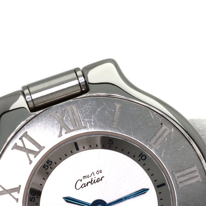 CARTIER Must21 SM Watches W10109T2 Stainless Steel/Stainless Steel Ladies