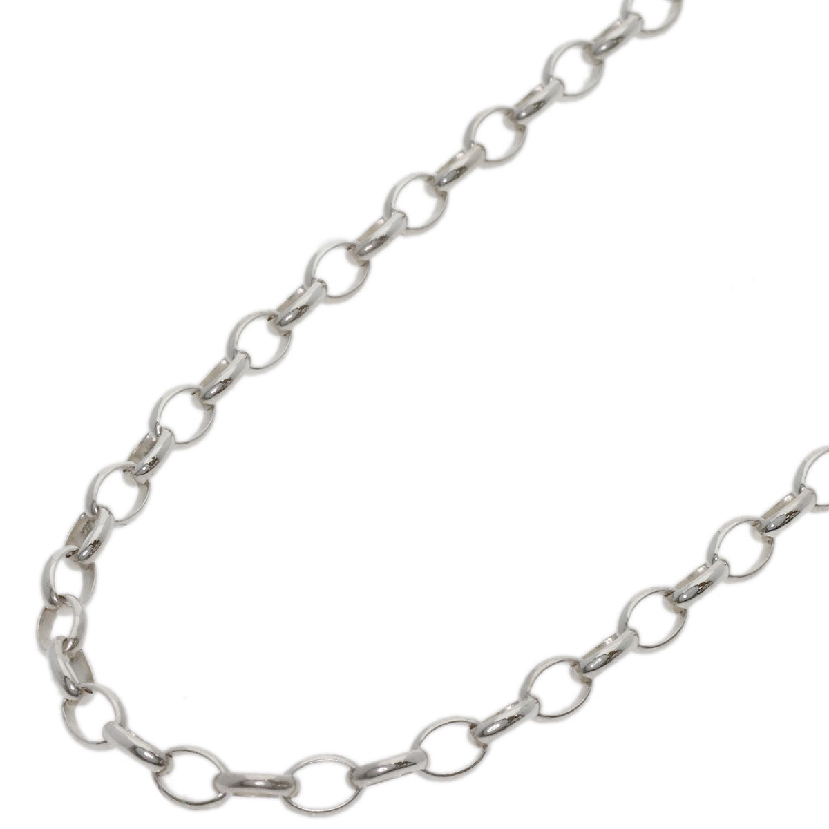 GUCCI Chain 55cm Necklace Silver Ladies [Used]