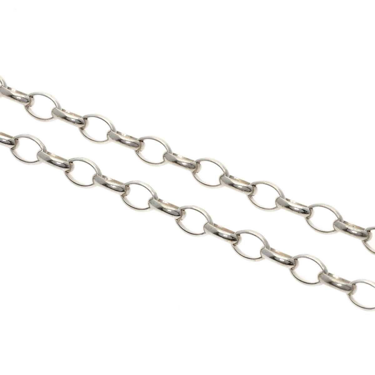 GUCCI Chain 55cm Necklace Silver Ladies [Used]