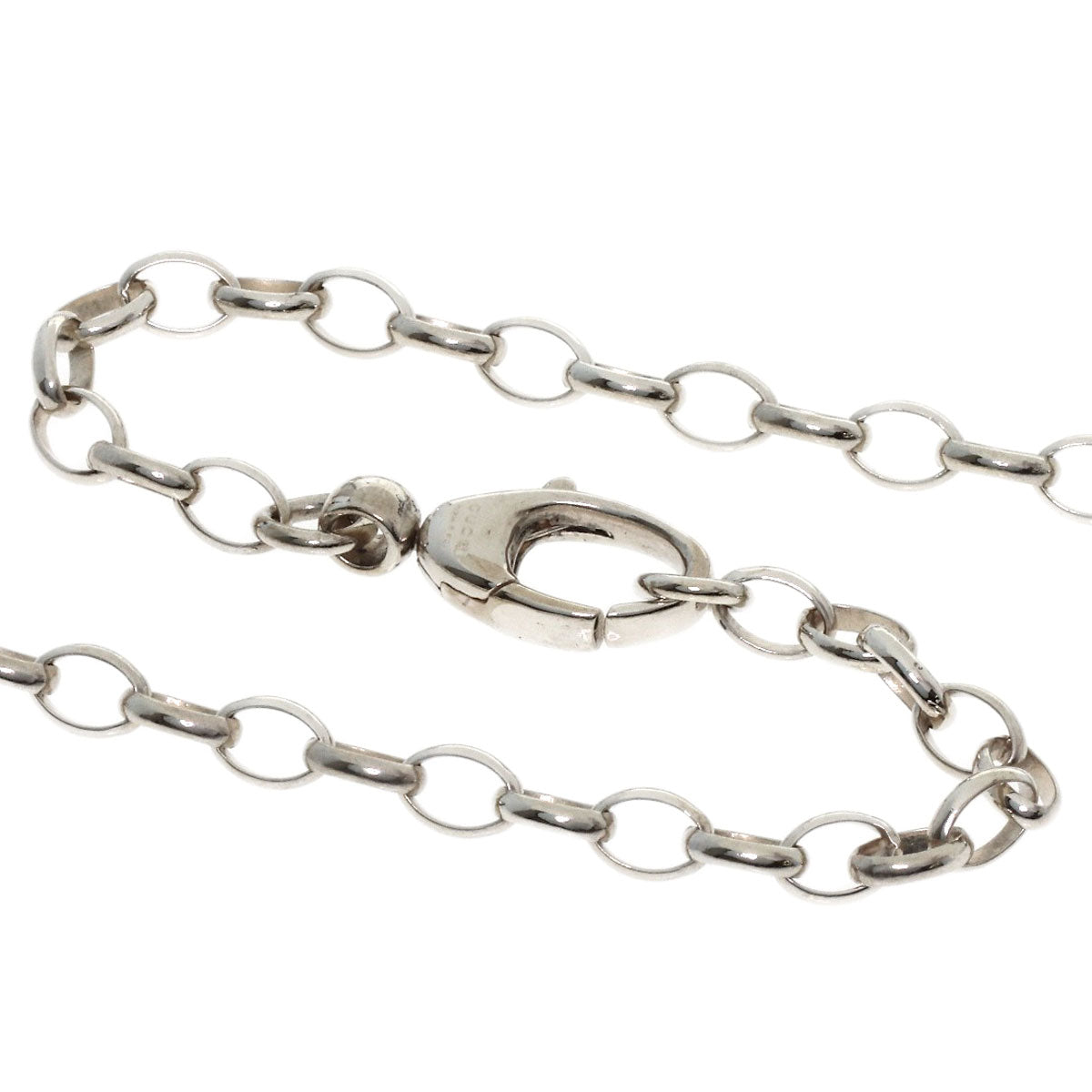 GUCCI Chain 55cm Necklace Silver Ladies [Used]