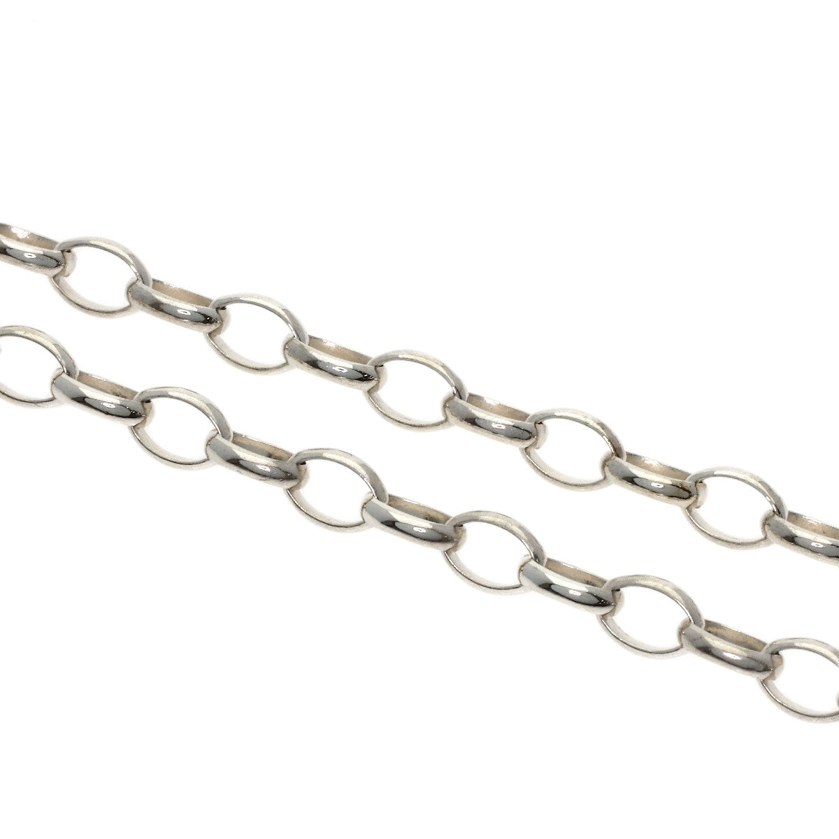 GUCCI Chain 55cm Necklace Silver Ladies [Used]