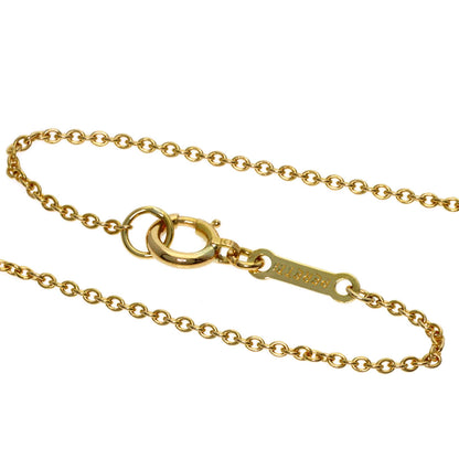 TIFFANY&Co. Open heart Necklace K18 Yellow Gold Ladies [Used]