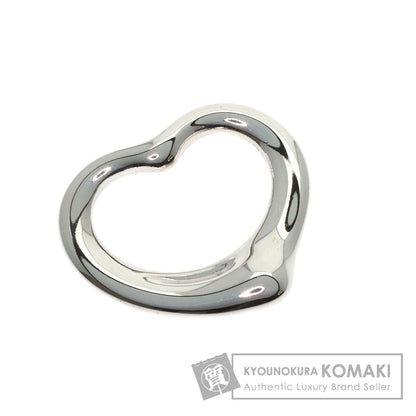 TIFFANY&Co. Open heart Pendant top Silver Ladies [Used]