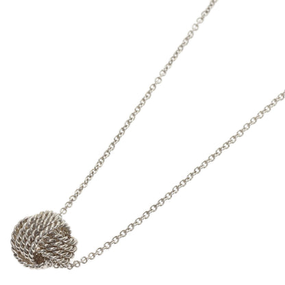 TIFFANY&Co. somerset mesh ball Necklace Silver Ladies [Used]