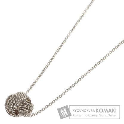 TIFFANY&Co. somerset mesh ball Necklace Silver Ladies [Used]