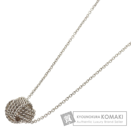 TIFFANY&Co. somerset mesh ball Necklace Silver Ladies [Used]