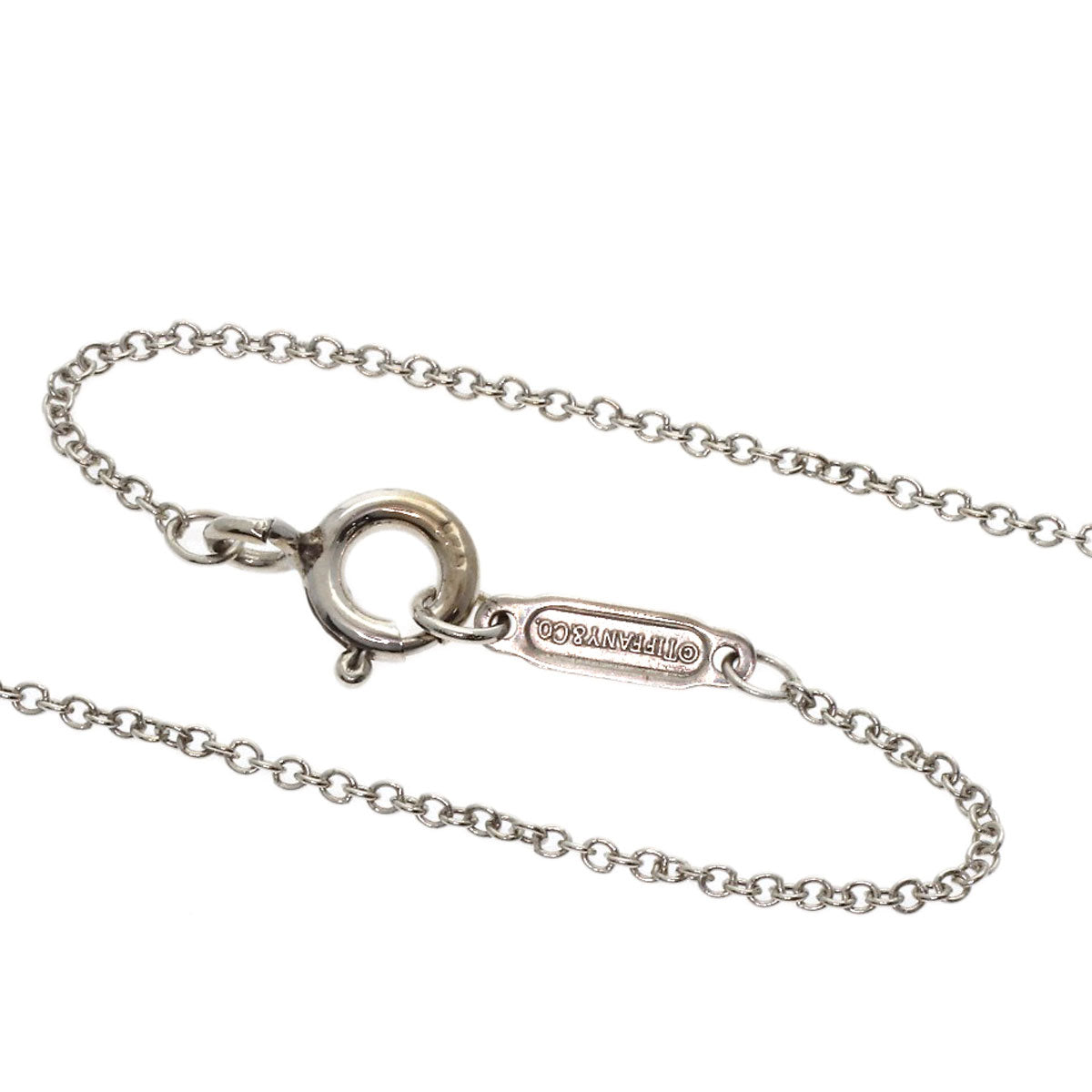 TIFFANY&Co. somerset mesh ball Necklace Silver Ladies [Used]