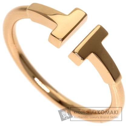 TIFFANY&Co. TWire Ring K18 Pink Gold Ladies [Used]