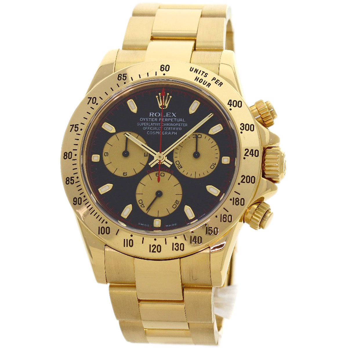 ROLEX Cosmograph Daytona Watches 116528 K18 Yellow Gold/18K Yellow Gold mens