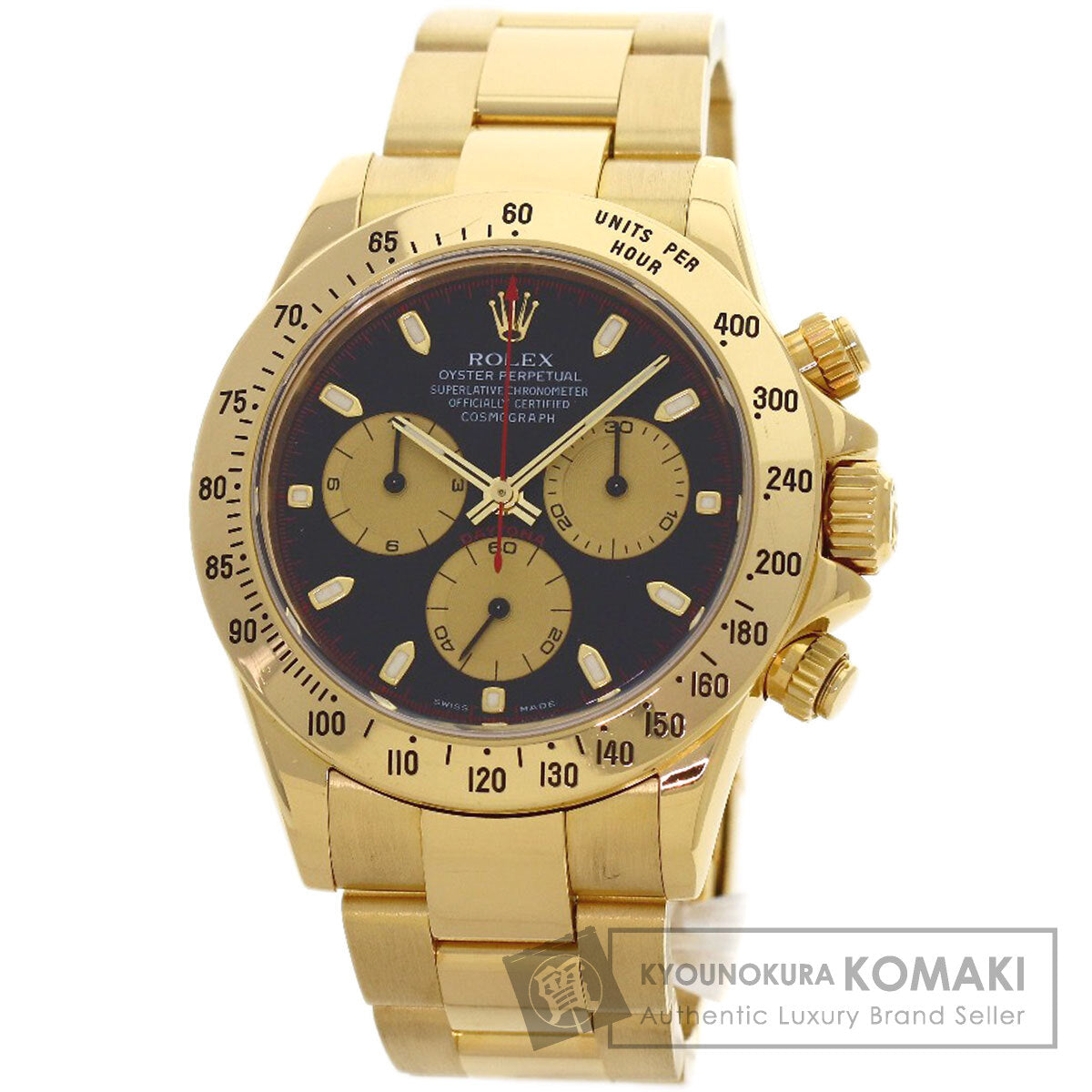 ROLEX Cosmograph Daytona Watches 116528 K18 Yellow Gold/18K Yellow Gold mens