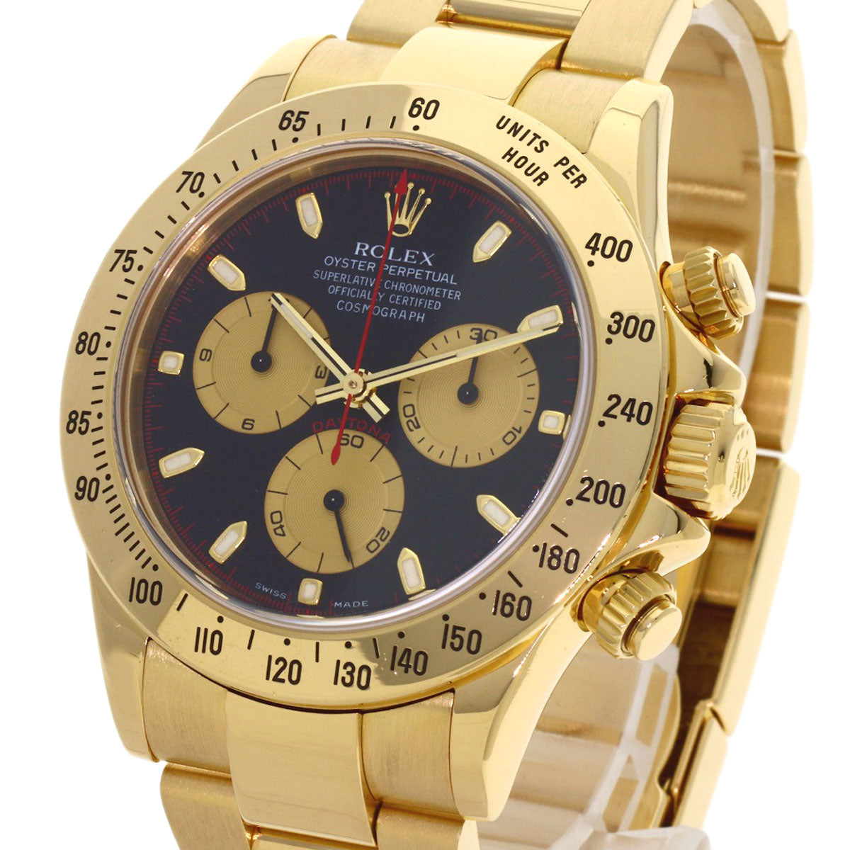 ROLEX Cosmograph Daytona Watches 116528 K18 Yellow Gold/18K Yellow Gold mens