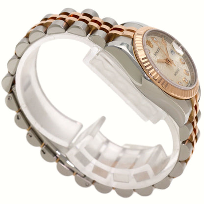 ROLEX DATEJUST 10P Diamond Watches 179171G Stainless Steel/SSxK18PG Ladies