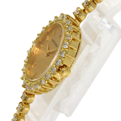 WALTHAM Dress watch diamond Watches 95530.52 K18 Yellow Gold/Diamond Ladies