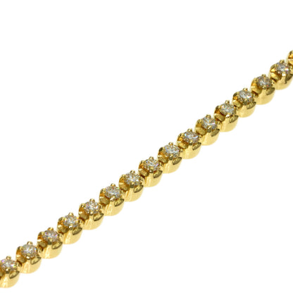 WALTHAM Dress watch diamond Watches 95530.52 K18 Yellow Gold/Diamond Ladies
