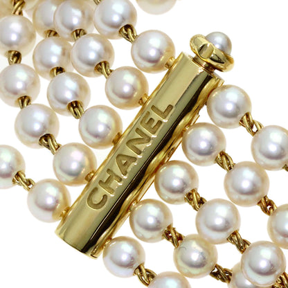 CHANEL Mademoiselle Pearl Pearl Watches H0007 K18 Yellow Gold/Pearl Ladies