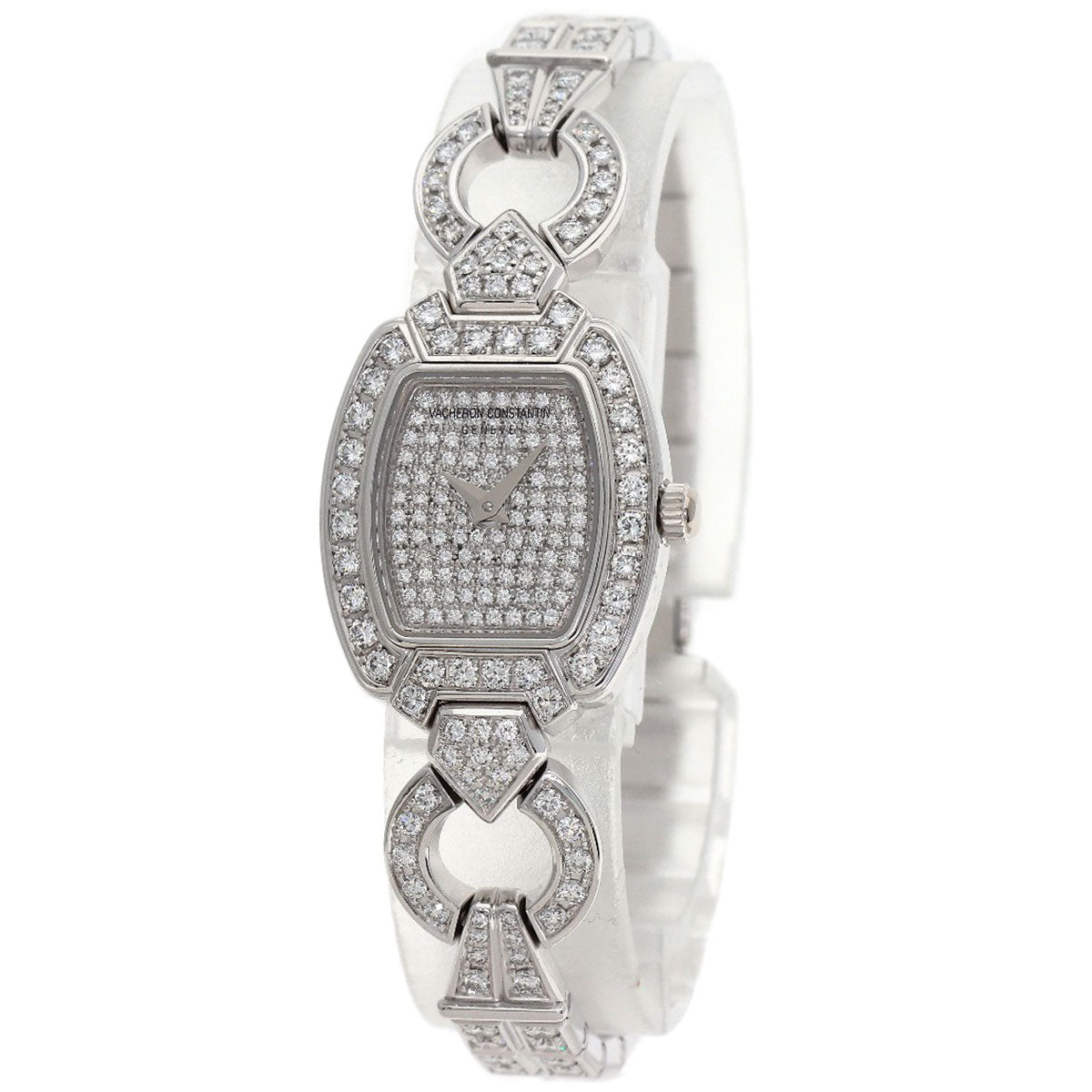 VACHERON CONSTANTIN Fiorenza Watches 27632/185G-8375 K18 White Gold/K18WGxDiamond Ladies