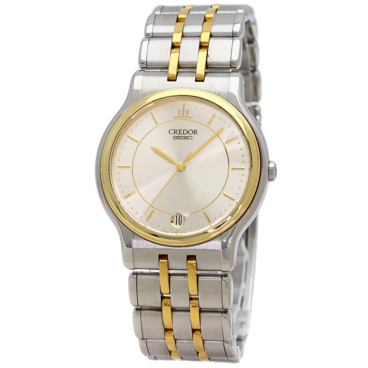 SEIKO CREDOR Watches GCAZ004 8J86-6A00 Stainless Steel/SSxK18YG mens