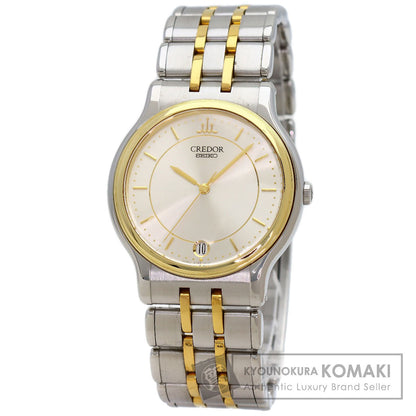 SEIKO CREDOR Watches GCAZ004 8J86-6A00 Stainless Steel/SSxK18YG mens