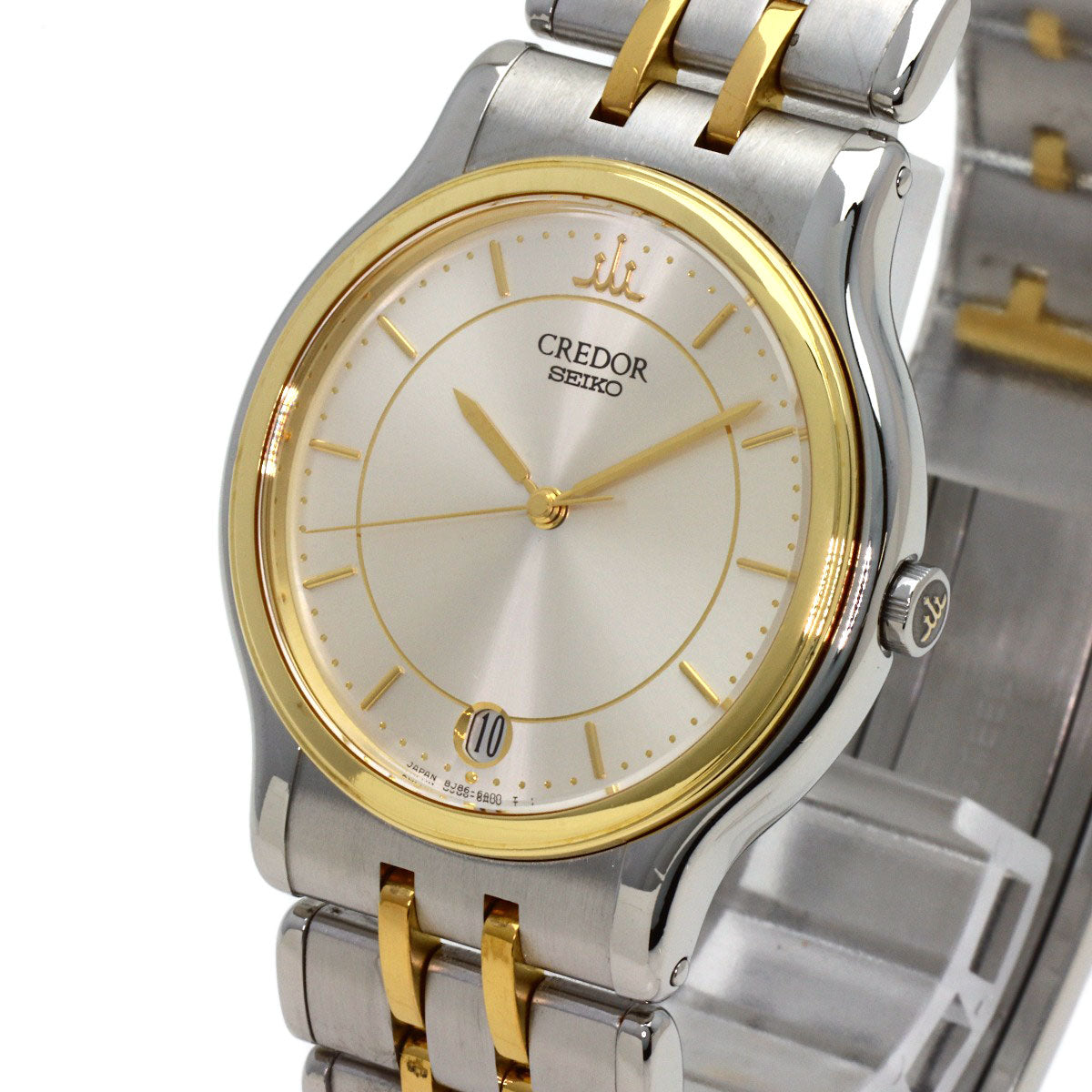 SEIKO CREDOR Watches GCAZ004 8J86-6A00 Stainless Steel/SSxK18YG mens