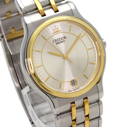 SEIKO CREDOR Watches GCAZ004 8J86-6A00 Stainless Steel/SSxK18YG mens