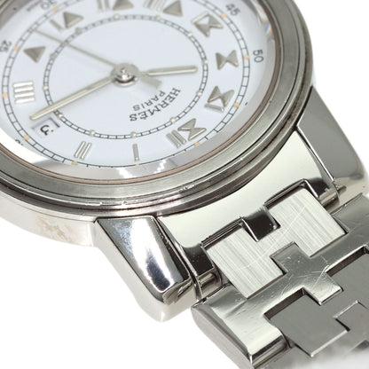 HERMES Carrick Watches Stainless Steel/Stainless Steel Ladies