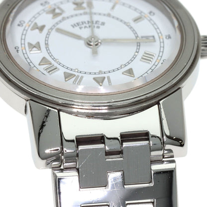 HERMES Carrick Watches Stainless Steel/Stainless Steel Ladies
