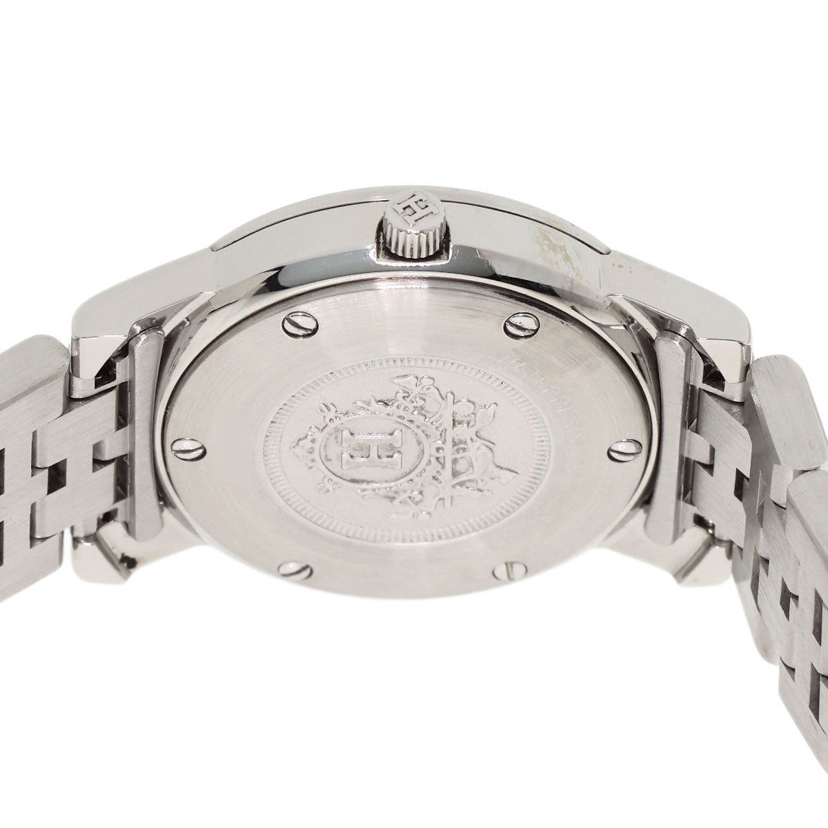 HERMES Carrick Watches Stainless Steel/Stainless Steel Ladies