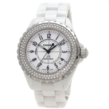CHANEL J12 1.5" DiamondBezel Watches H0969 Ceramic/Ceramic mens