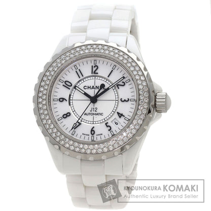 CHANEL J12 1.5" DiamondBezel Watches H0969 Ceramic/Ceramic mens