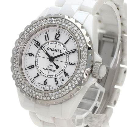 CHANEL J12 1.5" DiamondBezel Watches H0969 Ceramic/Ceramic mens