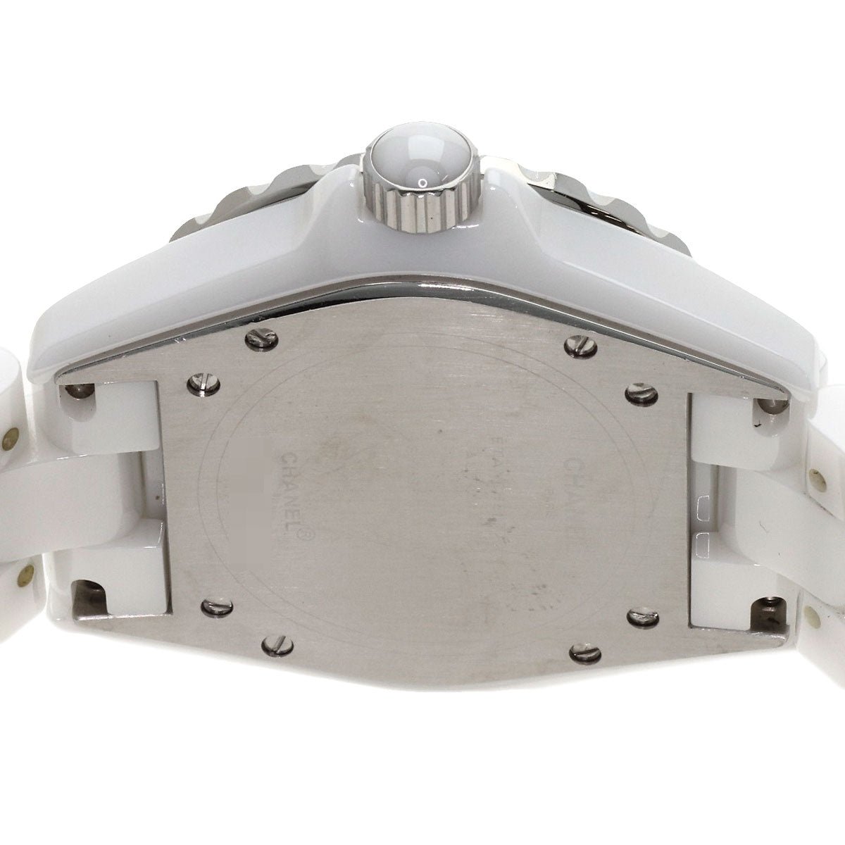 CHANEL J12 1.5" DiamondBezel Watches H0969 Ceramic/Ceramic mens
