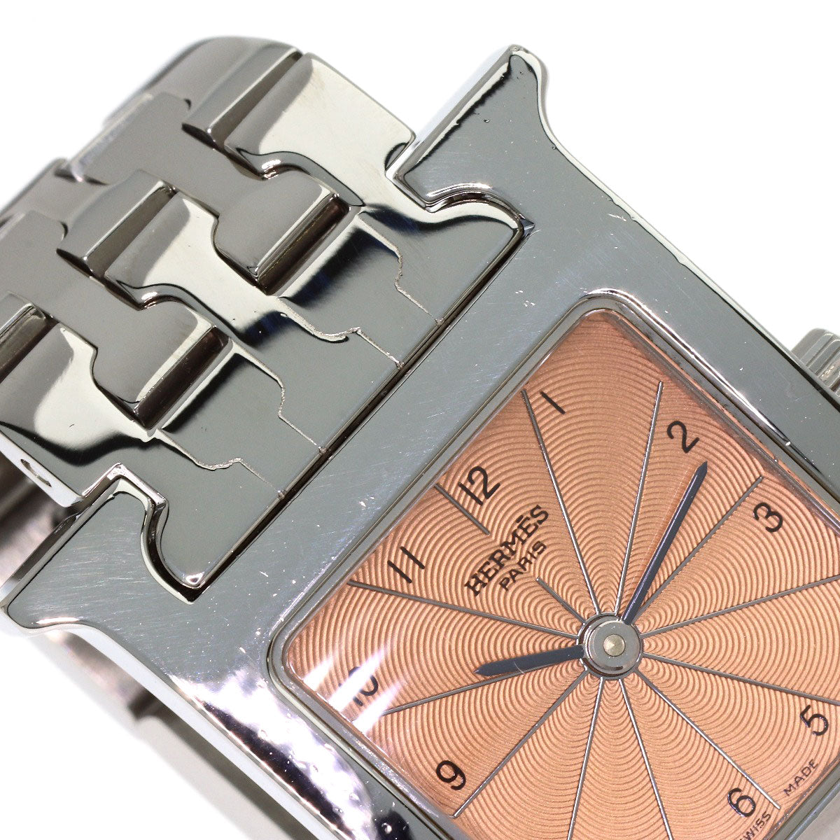 HERMES H watch Watches HH1.210 Stainless Steel/Stainless Steel Ladies
