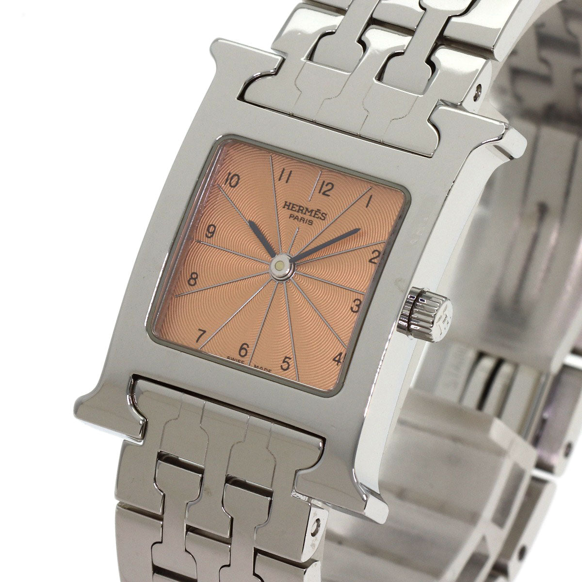 HERMES H watch Watches HH1.210 Stainless Steel/Stainless Steel Ladies