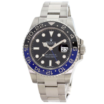 ROLEX GMT Master 2 Black and Blue Bezel Watches 116710BLNR Stainless Steel/Stainless Steel mens