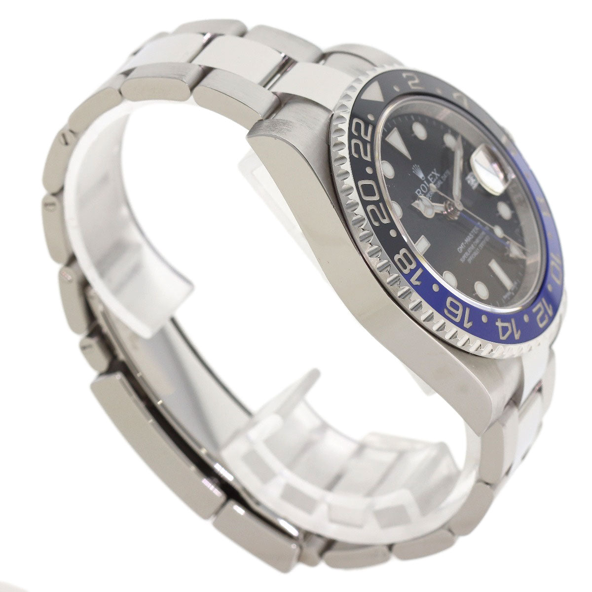 ROLEX GMT Master 2 Black and Blue Bezel Watches 116710BLNR Stainless Steel/Stainless Steel mens