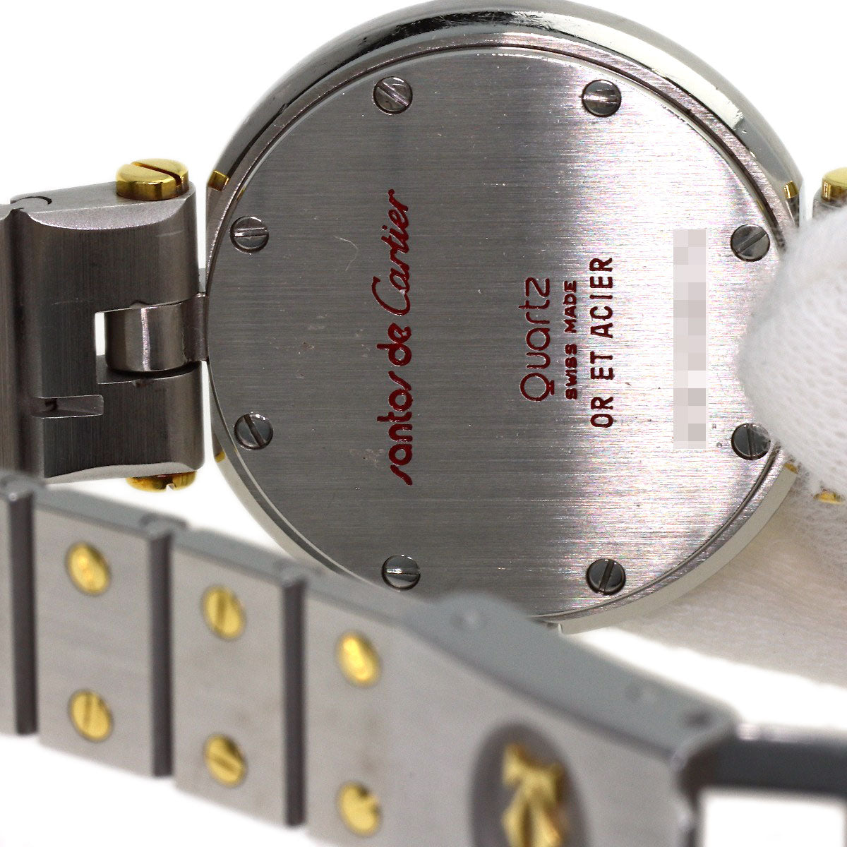 CARTIER Santos Vendôme SM Watches Stainless Steel/Stainless Steel Ladies