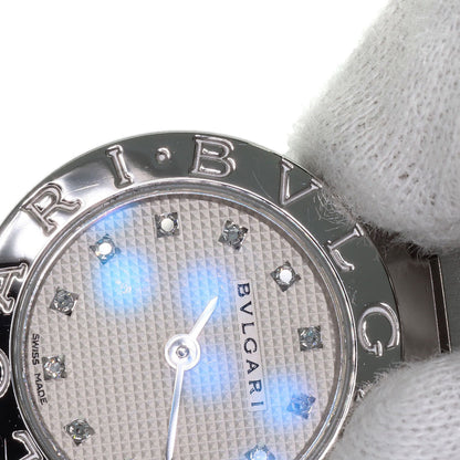BVLGARI BVLGARI BVLGARI 12P Diamond Watches BB23WSS/12N Stainless Steel/Stainless Steel Ladies