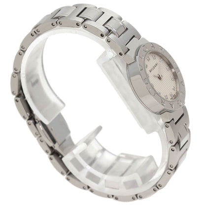 BVLGARI BVLGARI BVLGARI 12P Diamond Watches BB23WSS/12N Stainless Steel/Stainless Steel Ladies