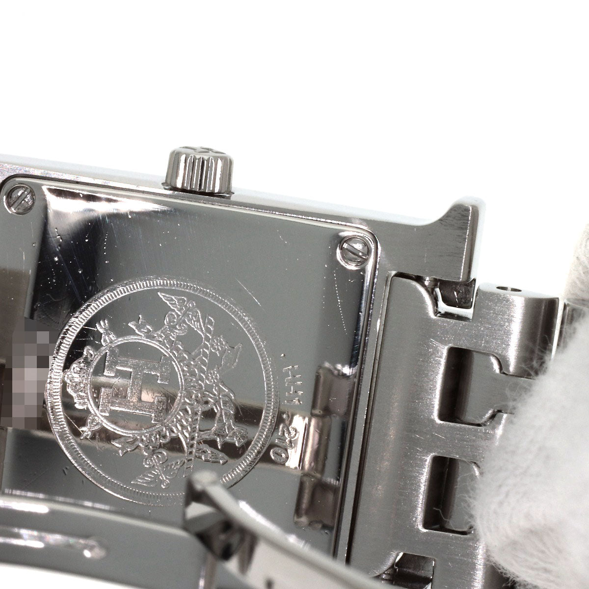 HERMES H watch Watches HH1.210 Stainless Steel/Stainless Steel Ladies