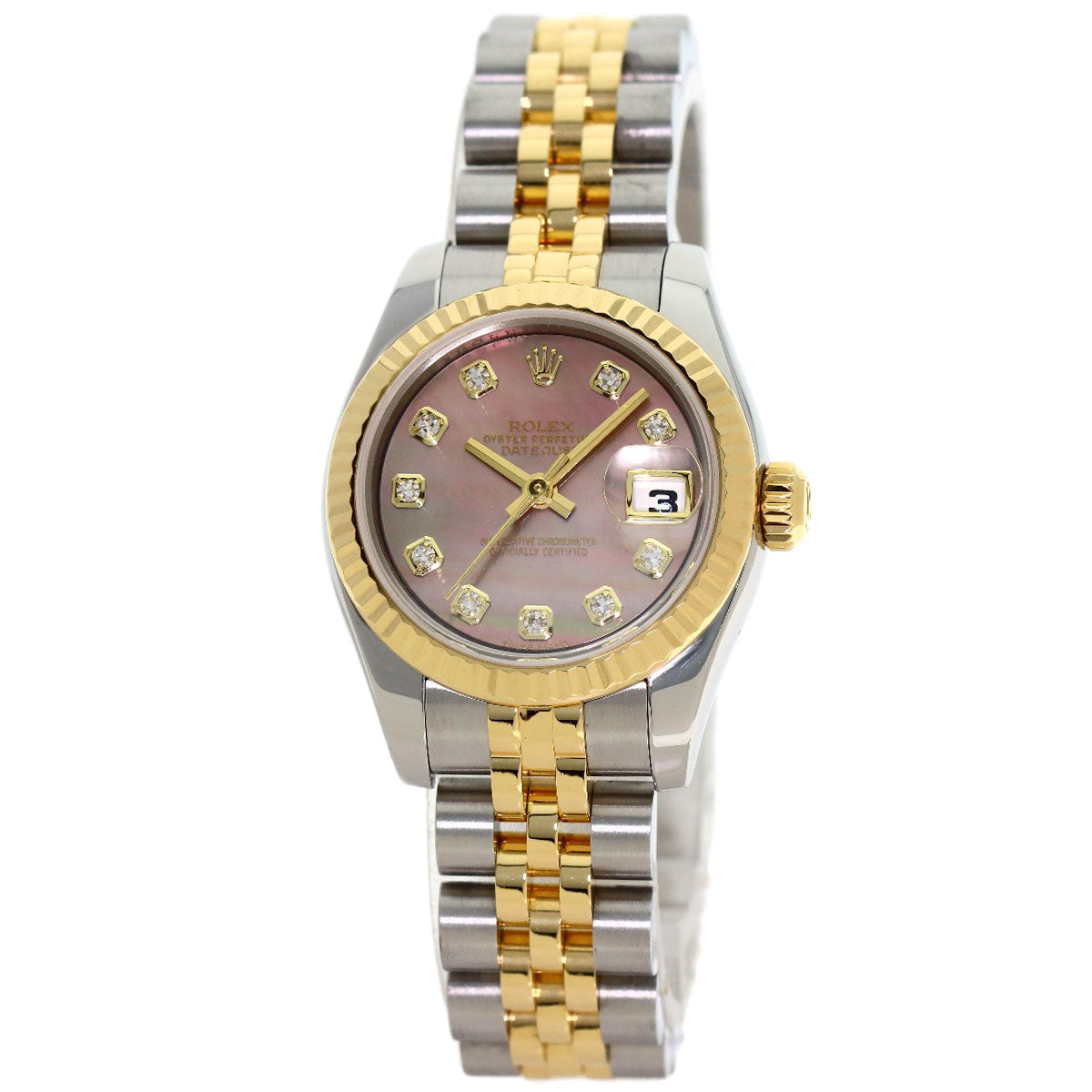 ROLEX Datejust Watches 179173NG Stainless Steel/SSxK18YG Ladies