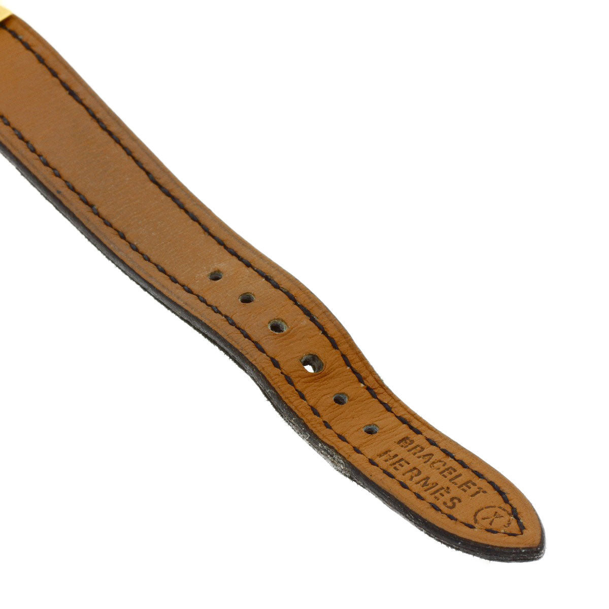 HERMES Kelly watch Watches Gold Plated/Leather Ladies