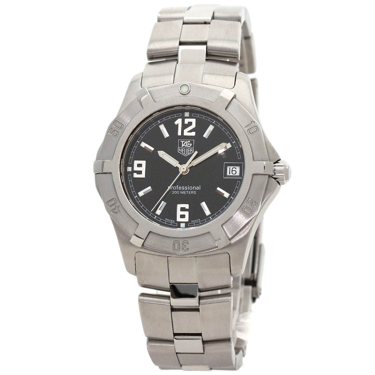 TAG HEUER Exclusive Professional 200 Date Watches WN1110 Stainless Steel/Stainless Steel mens