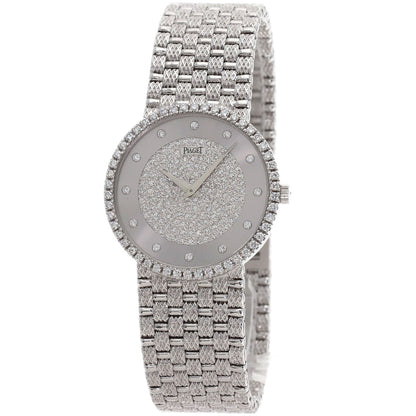 PIAGET Tradition 12P Diamond Watches 9066D23 K18 White Gold/K18 White Gold mens