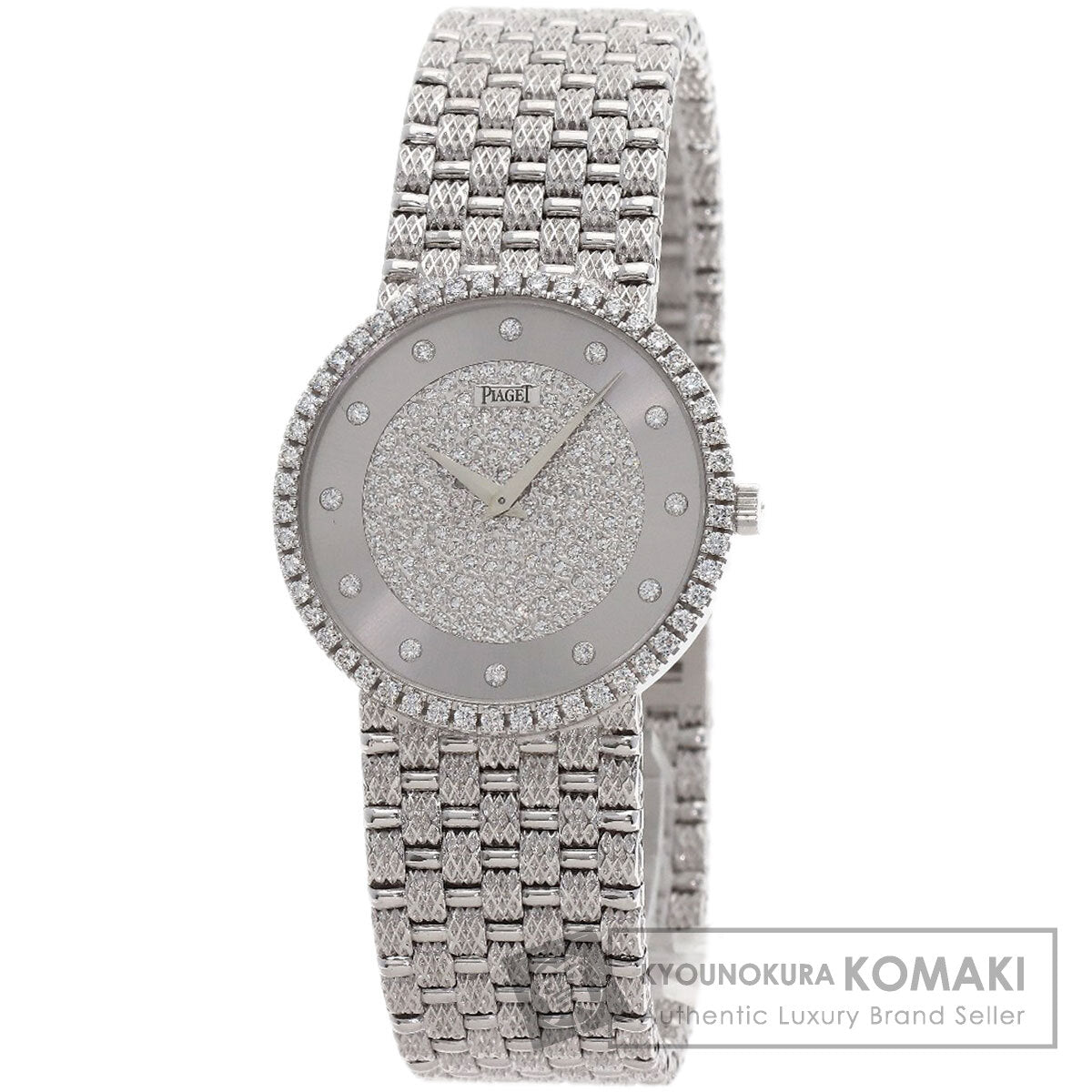 PIAGET Tradition 12P Diamond Watches 9066D23 K18 White Gold/K18 White Gold mens